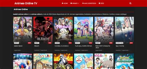 melhores site para assistir animes